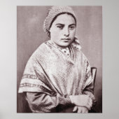 Poster Saint Bernadette Soubirous (Devant)