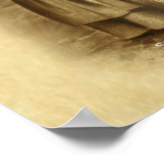 Poster Saint Bernadette Soubirous (Coin)