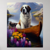 Poster Saint Bernard à la pagaie : Une aventure Pittoresq (Devant)