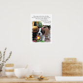 Poster Saint Bernard Art Cadeaux (Cuisine)