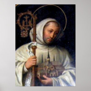 Poster Saint Bernard de Clairvaux