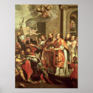 Poster Saint Bernard de Clairvaux et William X Duke