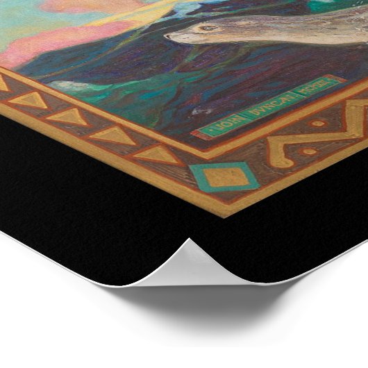 Poster Saint Bride, ch. 1913 par John Duncan (Coin)