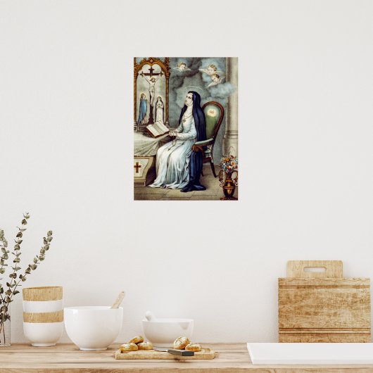 Poster Saint Bridget - 1880 (Cuisine)