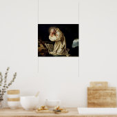 Poster Saint-Bruno prier dans le désert, 1763 (Cuisine)