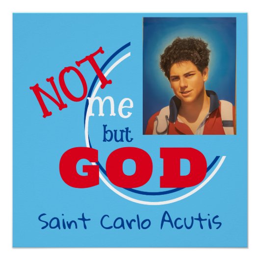 Poster Saint-Carlo Acutis (Devant)