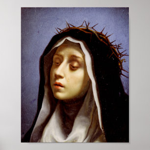 Poster Saint-Catherine de Sienne