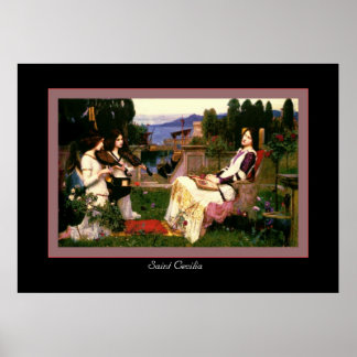 Poster Saint Cecilia