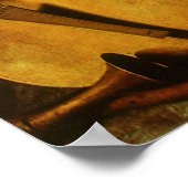 Poster Saint Cecilia et l'ange par Carlo Saraceni (Coin)