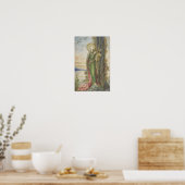 Poster Saint Cecilia Par Gustav Moreau (Cuisine)