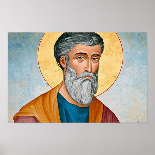Poster Saint Cyrille de Jérusalem : enseignant de la véri (Devant)