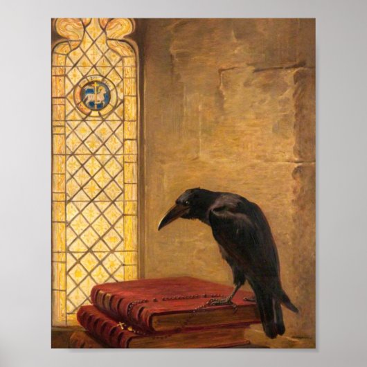 Poster Saint De Jackdaw De Rheims Raven Briton Riviere (Devant)