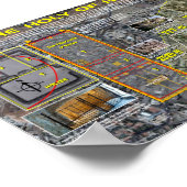 Poster Saint des Saints - Tombe du Jardin 2 (Coin)