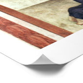 Poster Saint Dominique À La Croix Du Christ Par Angelico (Coin)