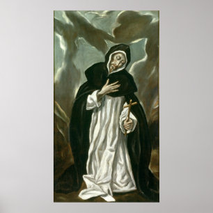 Poster Saint Dominique de Guzman