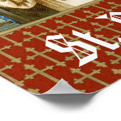 Poster Saint Dominique de Guzman (BK 011) (Coin)