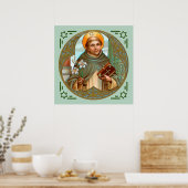 Poster Saint Dominique de Guzman (BK 07) (Cuisine)