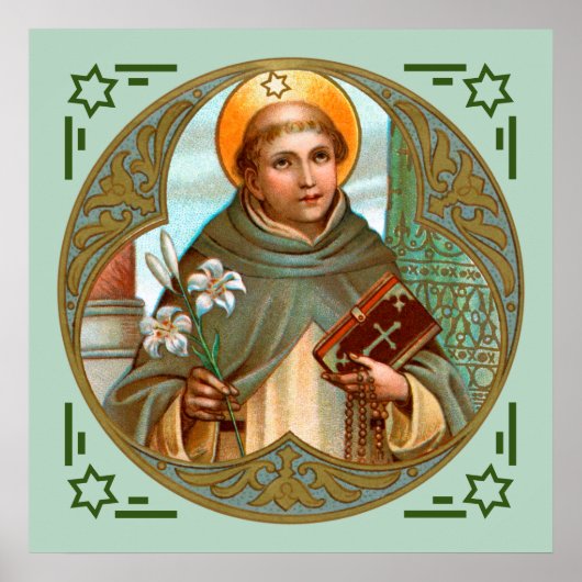 Poster Saint Dominique de Guzman (BK 07) (Devant)