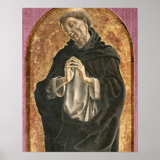 Poster Saint Dominique (température sur panneau) (Devant)