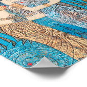 Poster Saint Eau Chen Yongle Orientale femmes filles (Coin)