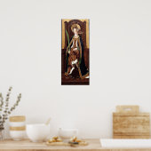 Poster SAINT ENGRATIA Père Noël Engracia De Saragosse (Cuisine)