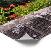 Poster Saint-Etienne-de-Baigorry en France Carte postale (Coin)