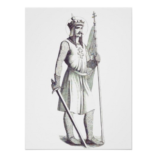 Poster Saint Étienne roi de Hongrie (Devant)