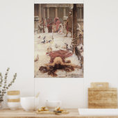 Poster Saint Eulalia, par John William Waterhouse - 1885 (Cuisine)