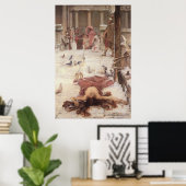 Poster Saint Eulalia, par John William Waterhouse - 1885 (Bureau à domicile)