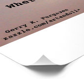 POSTER SAINT FRANCIS PRAYER GLOSSY (Coin)