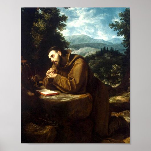 Poster Saint François d'Assise (Devant)