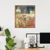 Poster Saint François d'Assise (Bureau à domicile)