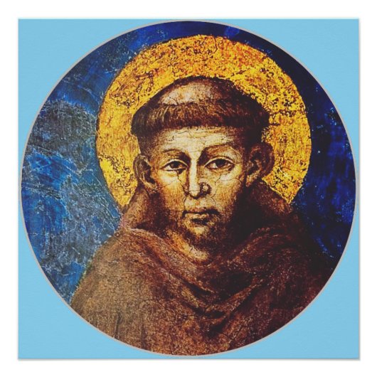 Poster Saint François d'Assise Le Cantique de la Création (Devant)
