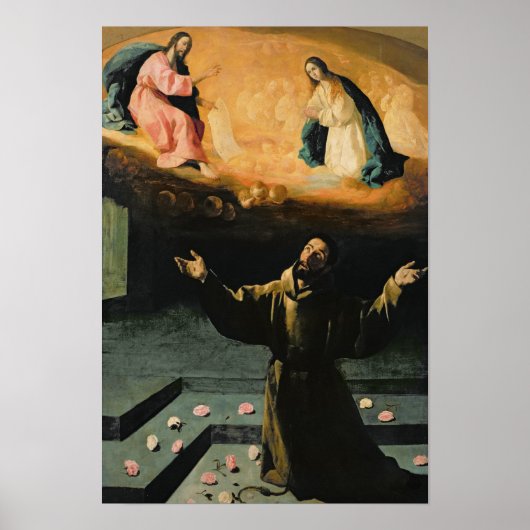 Poster Saint François d'Assise, le miracle des Rose (Devant)