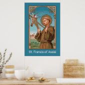 Poster Saint François d'Assise, Pater Seraphicus (SAU 040 (Cuisine)