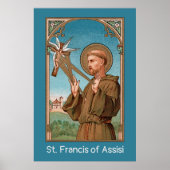 Poster Saint François d'Assise, Pater Seraphicus (SAU 040 (Devant)