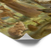 Poster Saint François d'Assise Prêcher aux animaux (Coin)