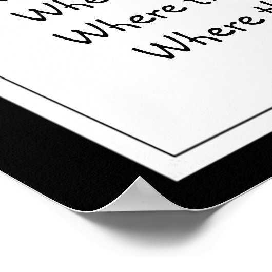 Poster Saint François d'Assise Prière avec petits oiseaux (Coin)