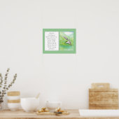 Poster Saint François d'Assise Prière Oiseau commun de st (Cuisine)