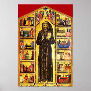 Poster Saint François d'Assise - San Francisco de Asis 17
