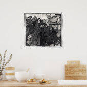 Poster Saint François recevant la Stigmata, c.1427 (Cuisine)