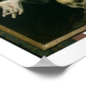 Poster Saint François recevant la Stigmata (huile sur toi (Coin)