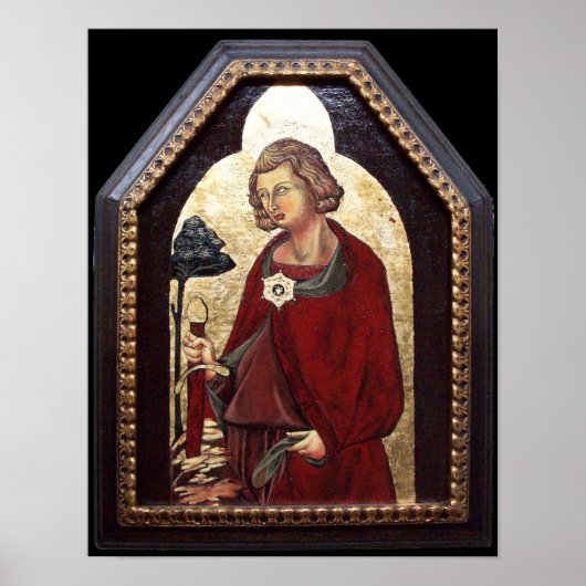 POSTER SAINT GALGANO / LÉGENDE DE L'ÉPÉE DANS LE ROCHER (Devant)