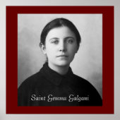 POSTER SAINT GEMMA GALGANI (Devant)