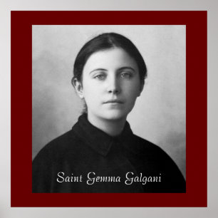 POSTER SAINT GEMMA GALGANI