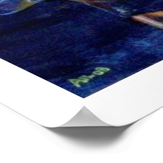 POSTER SAINT GEORGE ET ALIEN DRAGON (Coin)