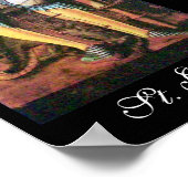 POSTER SAINT GEORGE ET DRAGON (Coin)