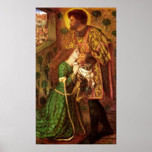Poster Saint George Et La Princesse Sabra (Devant)