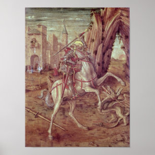 Poster Saint George et le Dragon