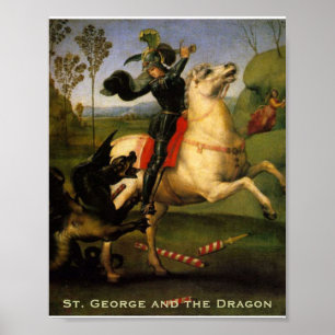 Poster Saint George et le Dragon